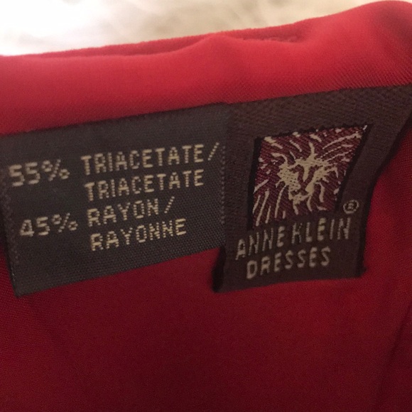 ❤️Anne Klein Red Strapless Cocktail Dress - Small - Picture 6 of 8